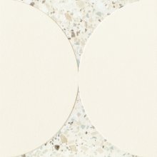 Funky white 3 dekor gresowy - dlažba dekor 19,8x19,8 bílá