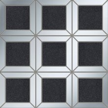 Lucid square black - obkládačka mozaika 29,8x29,8