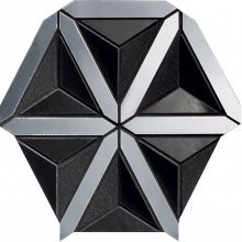 Lucid black - obkládačka mozaika 20,5x18,6