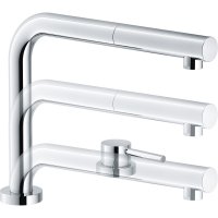 FG 7483 - dřezová baterie pod okno s vytahovací koncovkou, chrom