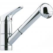 FG 4510 - dřezová baterie pod okno s vytahovací sprchou, chrom