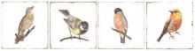 Forli Birds Decor Mix - obkládačka inzerto 15x15