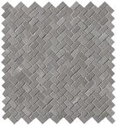 Maku Grey Gres Mosaico Spina Matt - dlaždice mozaika 30x30 šedá