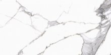 Calacatta white mat - dlaždice rektifikovaná 59,7x119,7 bílá, R9