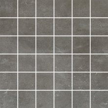 Softcement graphite mozaika mat - dlaždice mozaika 29,7x29,7 šedá