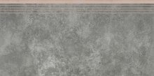 Apenino antracyt mat - schodovka rektifikovaná 29,7x59,7 šedá matná