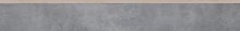 Batista steel mat - dlaždice sokl rektifikovaný 8x59,7 šedá matná
