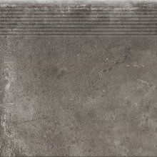 Piatto antracyt - schodovka 30x30 šedá
