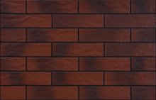 Burgund rust shade - obkládačka 6,5x24,5 červená
