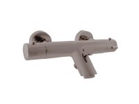 Vodovodní baterie vanová termostatická, metal grey kartáčovaná