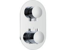 Termostatická vanová/sprchová baterie podomítková 2-cestná s tělesem