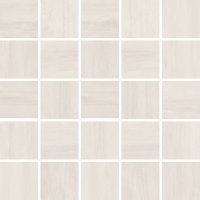 Savona white mosaic - obkládačka mozaika 24,8x24,8 šedá