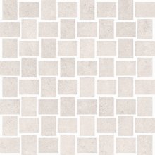 Prince white mosaic - dlažba mozaika 30x30 bílá lappovaná