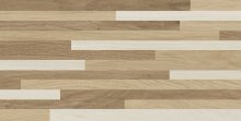 Ostrava beige mosaic - obkládačka 25x40 hnědá mat