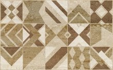 Travertino patchwork - obkládačka 25x40 lesk