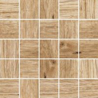 Oregon wood mosaic - obkládačka mozaika 25x25 hnědá lesk