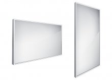 13000 - LED zrcadlo 120X70 cm, s rámečkem