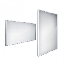 LED zrcadlo 140x70 cm