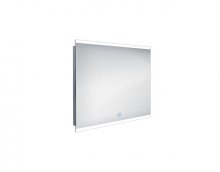 LED zrcadlo 90x70 cm, dotykový senzor, možnost nastavení barevné teploty