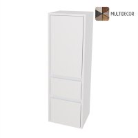 Opto koupelnová skříňka vysoká 125 cm, levé otevírání, Multidecor B