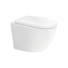 WC závěsné kapotované, Smart Flush Rimless, 495x360x370, keramické, vč. sedátka