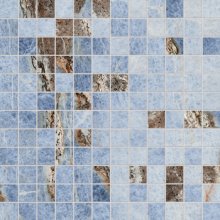 The Room Onice Aragosta - dlažba mozaika 30x30 modrá matná
