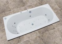 Masážní systém HYDRO + PERLIČKA s PROFI EVO ovládáním, s automatickým Proplachem, chrom