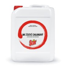 STAR WC čistič chlorový, 5l
