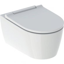 Sada Geberit One závěsné WC, designový kryt bílý s WC sedátkem