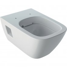 Závěsné WC Geberit Selnova Square s hlubokým splachováním, Rimfree, bez WC sedátka