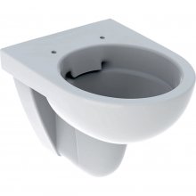 Závěsné WC Geberit Selnova Compact s hlubokým splachováním, zkrácené, Rimfree, bez WC sedátka