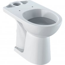 Kombi WC Geberit Selnova Comfort s hlubokým splachováním, vodorovný odpad, bez nádržky a WC sedátka