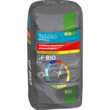 GFBIO 122 šedá - rychletvrdnoucí vysoce hydrofobní spárovací hmota s biocidy, 5 kg