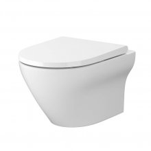 Larga - WC závěsné oválné, Clean On