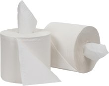 Toaletní papír jumbo 15 cm Hygotrendy System, středovým odvíjení, 2 vrstvy, celuloza, 1 x 12 rolí
