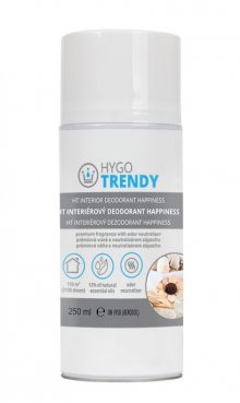 Interiérový deodorant Hygotrendy, náplň do el. osvěžovače, Happiness, 250 ml
