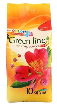 Prací prášek Green Line Color, 10 kg