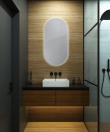 Zrcadlo Ambiente Oval 120x60 cm