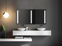 Zrcadlo Lumina Duo LED 140x70 cm
