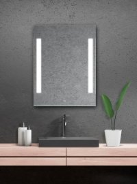 Zrcadlo Lumina Senzor LED 80x60 cm