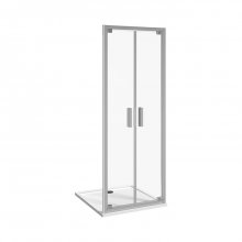 Nion - sprchové dveře dvoukřídlé 80 cm, sklo čiré