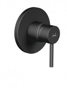 Mio Style - sprchová páková podomítková baterie, černá matná