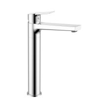 Cubix - umyvadlová stojánková páková baterie, bez automatické výpusti, pevný výtok 165 mm