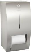 STRATOS STRX671L - zásobník na dvě role toaletního papíru k montáži na omítku, 170x343 mm