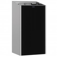 EXOS EXOS605B - odpadkový koš k montáži na omítku, 30 L černý