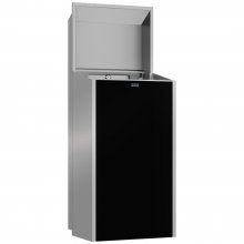 EXOS EXOS605EB - odpadkový koš k montáži pod omítku, 30 L černý