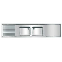 MAXIMA MAXS227-26 - živnostenský dřez 260x60 cm, odkapová plocha vlevo