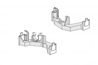 Friatec - montážní rozpěrný můstek s držákem ventilu pro WC modul Friabloc (model do 12/2007)