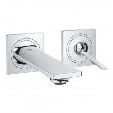 Allure - umyvadlová dvouotvorová baterie, rozpětí 154 mm, bez podomítkového tělesa, velikost S