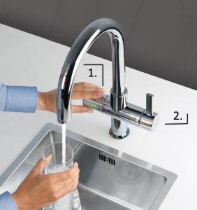 GROHE Blue Professional - perlivá, filtrovaná voda